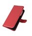 Rood Litchee Bookcase Hoesje voor de OnePlus Nord