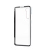 Zilver Metaal + Tempered Glass Hoesje voor de OnePlus Nord