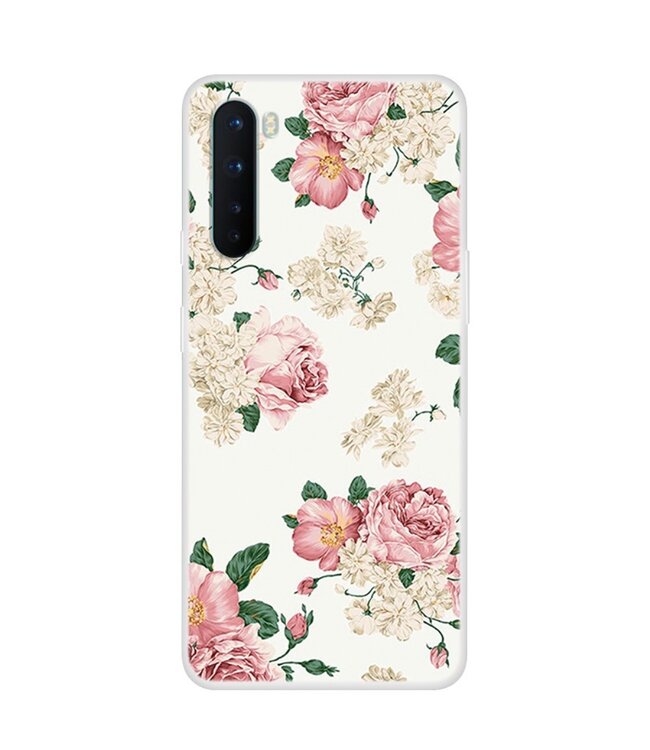 Bloeiende Bloemen TPU Hoesje voor de OnePlus Nord