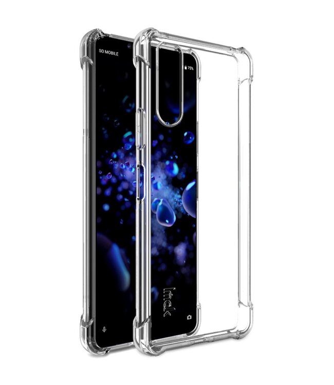 iMak Transparant TPU Hoesje voor de Sony Xperia 10 II