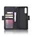 Zwart Wallet Stand Bookcase Hoesje voor de Sony Xperia 10 II