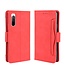 Rood Wallet Stand Bookcase Hoesje voor de Sony Xperia 10 II