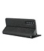 Zwart Bandje Bookcase Hoesje voor de Sony Xperia 10 II