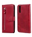 Rood Multifunctioneel Bookcase Hoesje voor de Sony Xperia 10 II