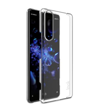 Dux Ducix Transparant Hardcase + Glass Protector Hoesje Sony Xperia 1 II