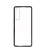 Zilver Metaal + Tempered Glass Hoesje voor de Sony Xperia 1 II