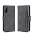 Zwart Wallet Bookcase Hoesje voor de Sony Xperia L4