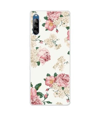 Bloemen TPU Hoesje Sony Xperia L4