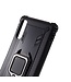 Zwart Ring TPU Hoesje voor de Sony Xperia L4