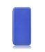 Blauw Carbon Bookcase Hoesje voor de Sony Xperia L4