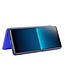 Blauw Carbon Bookcase Hoesje voor de Sony Xperia L4