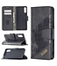 Zwart Krokodillen Bookcase Hoesje voor de Sony Xperia L4