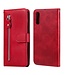 Rood Portemonnee Bookcase Hoesje voor de Sony Xperia L4