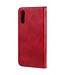 Rood Portemonnee Bookcase Hoesje voor de Sony Xperia L4