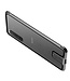 Lenuo Lenuo Zwart Metaal + Tempered Glass Hoesje voor de Sony Xperia 5 II
