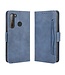 Blauw Wallet Bookcase Hoesje voor de HTC Desire 20 Pro