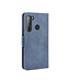 Blauw Wallet Bookcase Hoesje voor de HTC Desire 20 Pro