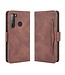 Bruin Wallet Bookcase Hoesje voor de HTC Desire 20 Pro