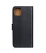 Zwart Wallet Bookcase Hoesje voor de iPhone 12 mini