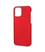 Rood Hardcase Hoesje voor de iPhone 12 mini