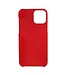 Rood Hardcase Hoesje voor de iPhone 12 mini