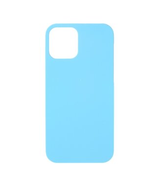 Lichtblauw Hardcase Hoesje iPhone 12 mini