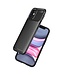 Zwart Carbon TPU Hoesje voor de iPhone 12 mini