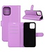 Paars Litchee Bookcase Hoesje voor de iPhone 12 mini