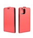 Rood Flipcase Hoesje voor de iPhone 12 mini