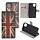 Engelse Vlag Bookcase Hoesje voor de iPhone 12 mini