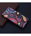 Kleurrijk Patroon Bookcase Hoesje voor de iPhone 12 mini