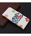Liefdes Uilen Bookcase Hoesje voor de iPhone 12 mini