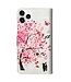 Bloemenboom Bookcase Hoesje voor de iPhone 12 mini