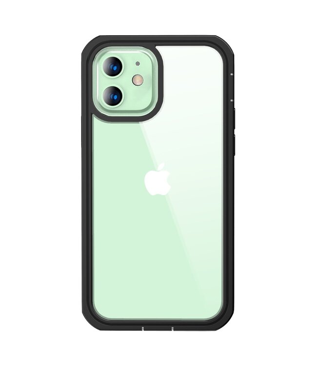 Transparant Full Protection Hardcase Hoesje voor de iPhone 12 mini