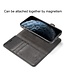 DG.Ming Zwart 2-in-1 Bookcase Hoesje voor de iPhone 12 mini