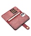 DG.Ming Rood 2-in-1 Bookcase Hoesje voor de iPhone 12 mini