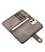 DG.Ming Grijs 2-in-1 Bookcase Hoesje voor de iPhone 12 mini