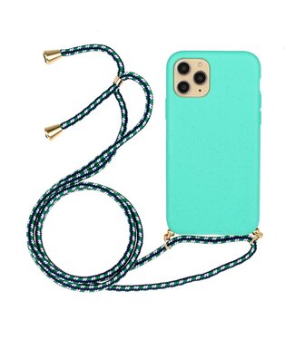 Turquoise Eco- Vriendelijk TPU Hoesje iPhone 12 mini