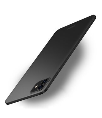 Mofi Zwart Slim Hardcase Hoesje iPhone 12 mini