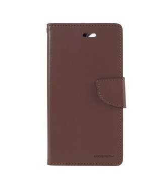 Mercury Bruin Wallet Bookcase Hoesje iPhone 12 mini