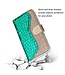 Groen Bling Bling Bookcase Hoesje voor de iPhone 12 mini