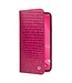 Qialino Qialino Roze Krokodillen Faux Lederen Hoesje voor de iPhone 12 mini