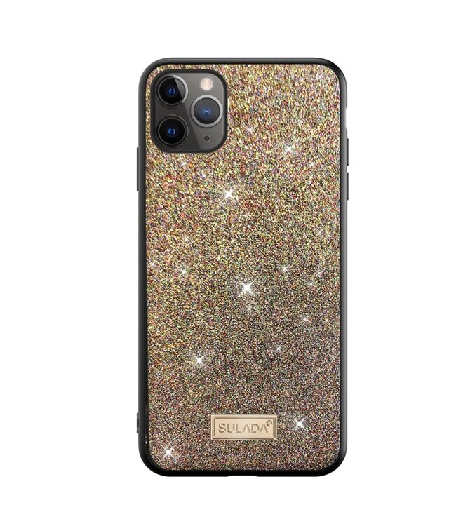 SULADA Sulada Goud Glitter TPU Hoesje voor de iPhone 12 mini