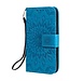 Blauw Zonnebloem Bookcase Hoesje voor de iPhone 12 mini