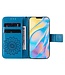 Blauw Zonnebloem Bookcase Hoesje voor de iPhone 12 mini