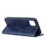 Blauw Wallet Bookcase Hoesje voor de iPhone 12 (Pro)