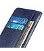 Blauw Wallet Bookcase Hoesje voor de iPhone 12 (Pro)