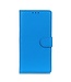 Blauw Litchee Bookcase Hoesje voor de iPhone 12 (Pro)