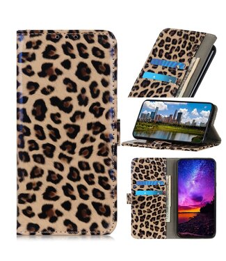 Luipaard Print Bookcase Hoesje iPhone 12 (Pro)