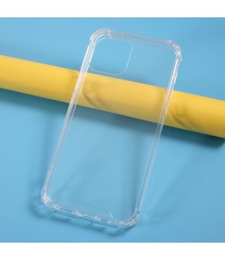 Transparant Shockproof TPU Hoesje iPhone 12 (Pro)